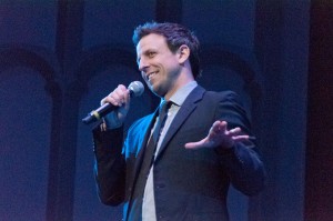 Live from Bovard· Saturday Night Live head writer and comedian Seth Meyers brings a weekday update to Bovard Auditorium on Tuesday. - Priyanka Patel | Daily Trojan 