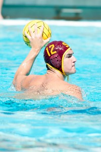 Lead the way · Senior two-meter Connor Virjee posted a team-high five goals in the Trojans’ 16-10 victory over UC Santa Barbara on Sunday. - Chris Roman | Daily Trojan 