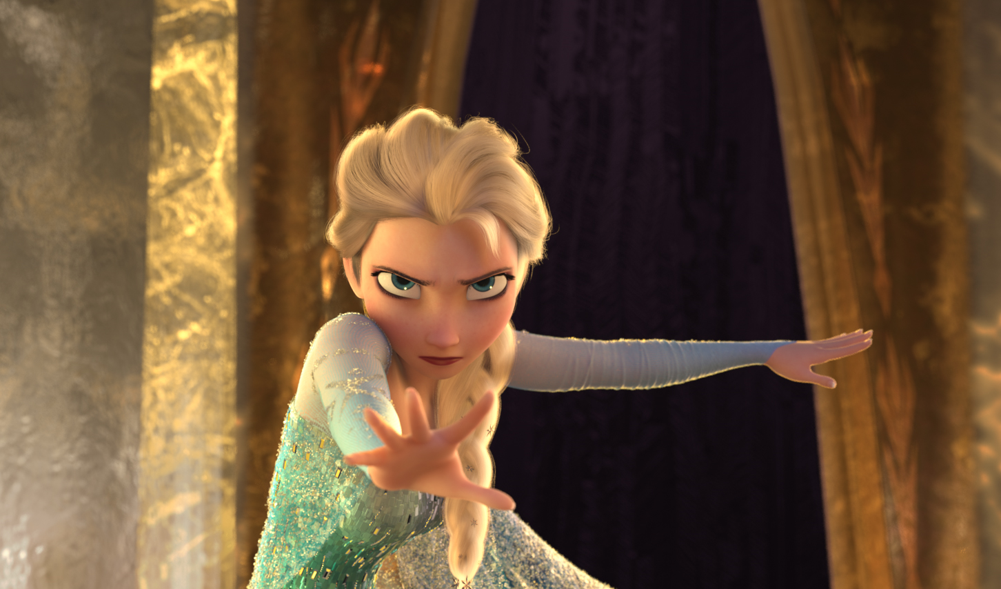 elsa using magic