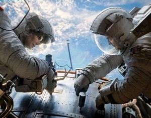 Gravity of the situation · Alfonso Cuarón’s Gravity, starring Academy Award winners Sandra Bullock and George Clooney as a pair of astronauts stranded in space, has been nominated for a total of 10 Oscars, including Best Visual Effects, Best Actress and Best Picture. - Photo courtesy of Warner Bros. Pictures 