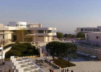 Getty Centre recovers and redefines the earlier and existing