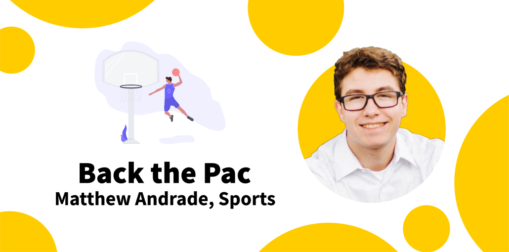 Matthew Andrade's column "Back the Pac" covers all things Pac-12. 