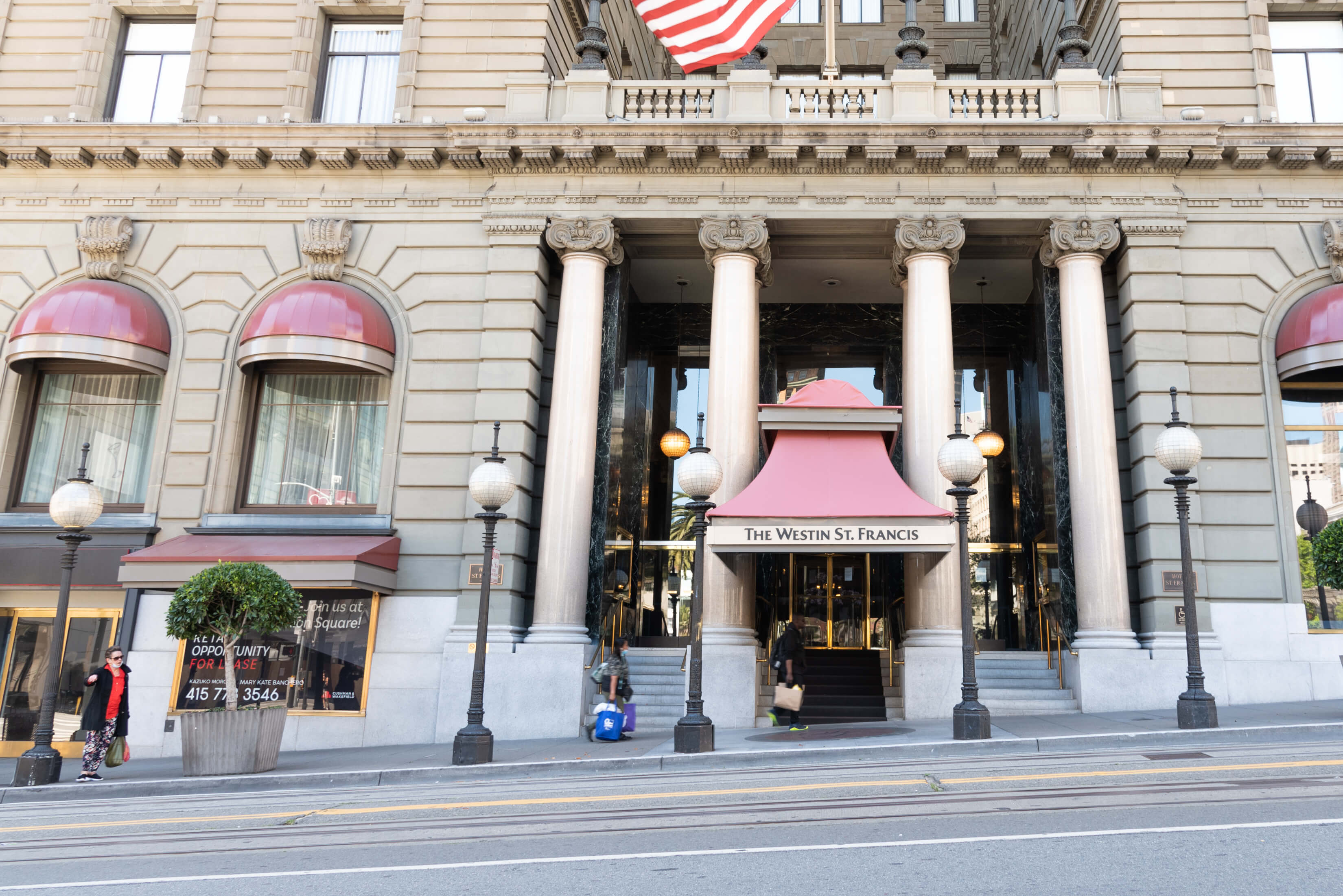 Front of The Westin St. Francis building