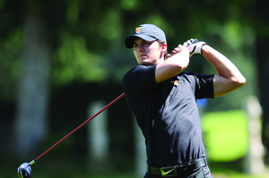 Leading the charge · Senior Tom Glissmeyer shot a final round 66 to help the Trojans advance to match play where they fell to Michigan. -  Photo courtesy of USC Sports Information