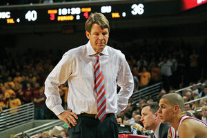 Technical foul · Coach Tim Floyd resigned shortly after he was accused of handing at least $1,000 cash to a member of former star O.J. Mayo’s inner circle in February 2007. - Dieuwertje Kast | Daily Trojan 