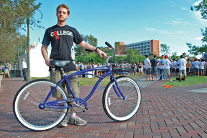 Pedal pusher · Dormbikes founder Micah Greenberg personally orders, assembles and delivers custom beach cruisers for students living near the USC campus at cheaper prices than the local stores. - James Watson | Daily Trojan