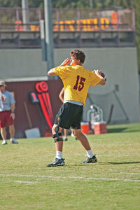 On his way · Corp says he feels good enough to return to practice. - Nathaniel Gonzalez | Daily Trojan