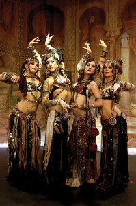 Star gazing · The Bellydance Superstars showcases its distinctive blend of traditional and modern bellydance styles nationwide. The troupe is performing Friday at the Haugh Performing Arts Center in Glendora, Calif. - Photo courtesy of Insight Mgt