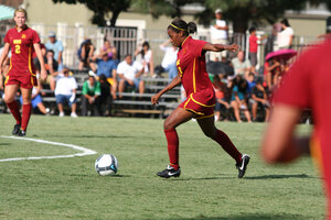 Out of rank · Meagan Holmes is one of the few Women of Troy with significant playing experience. The core of the team is young and unproven, part of the reason USC made a quick exit from the national standings. - Carlo Acenas | Daily Trojan