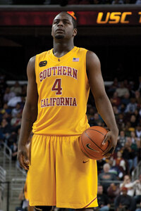 Winter break · USC power forward Leonard Washington won’t be available to play when the Trojans open their season in November. - Dieuwertje Kast | Daily Trojan