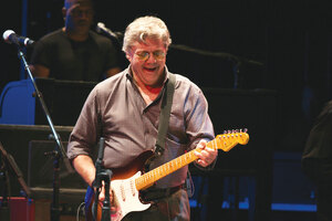 The joker · Steve Miller performs for classic rock fans at Bovard Friday with his band in celebration of the Thornton School of Music’s 125th anniversary. The concert also featured acts from Thornton students. - Amaresh Sundaram Kuppuswamy | Daily Trojan