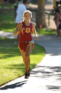 Her time · USC coaches expect a big race from Bridget Helgerson. - Courtesy of USC Sports Information