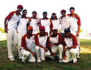 New direction · The USC cricket team, which has been in existence for 10 years, suffered through numerous losing seasons before getting serious last season. The team is now one of the best in its region. - Photo courtesy of USC cricket team