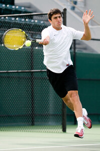 Partner in crime · Robert Farah (above) will team up with Steve Johnson in doubles competition and try to win the ITA Regionals title. - Eric Wolfe | Daily Trojan