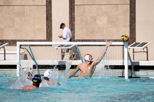 Goalie’s game · Coming off a 12-save outing against Long Beach State, USC goalkeeper Joel Dennerley faces a major challenge in Loyola Marymount’s Edgaras Asajavicius, who leads the Lions with 33 goals this year. - Katelynn Whitaker | Daily Trojan