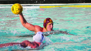 Triple threat · Senior two-meter Shea Buckner scored three goals Saturday to lead the Trojans in a 9-4 home win over Long Beach State. - Katelynn Whitaker | Daily Trojan