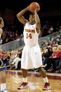 Road trip · Guard Donte Smith gets his first road start Friday. - Ian Elston | Daily Trojan