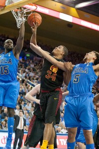 On point ·  Senior point guard Jio Fontan scored 15 points, including the game-clinching free throw in overtime in USC’s 75-71 win over UCLA. - Courtesy of the Daily Bruin 