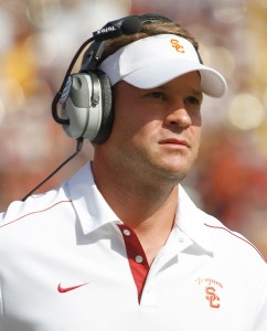 Reinforcements · Members of USC coach Lane Kiffin’s highly touted recruiting class are already on campus after finishing high school early. - Carlo Acenas | Daily Trojan
