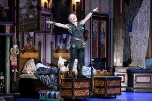 Reunited · Cathy Rigby revisits her role as Peter Pan for the fifth time in the Los Angeles production. This is the first time she’s performed at the Pantages Theater since 2004 and the performance may be her last. - Courtesy of Michael Lamont