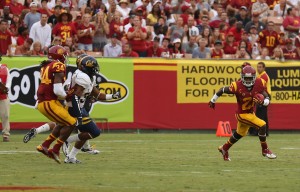 Saying goodbye · USC will be hard-pressed to replace junior cornerback Nickell Robey’s leadership and All-Pac-12 production. - Chris Pham | Daily Trojan