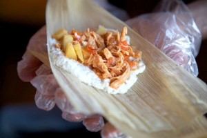 Fresh and easy · Food from Mama’s Hot Tamales Café will be served at the event. Access to fresh and local foods can be a challenge in many communities. The panel, held Friday, will examine the reasons behind the issue. - Courtesy of Eve NaRanong 