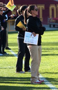 Eyes on the prize · USC head coach Lindsey Munday has offered no excuses and has the women’s lacrosse team aiming high in its first season. — William Ehart | Daily Trojan