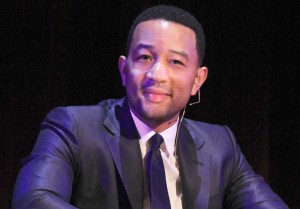 Shine bright · Grammy award-winning singer John Legend urges students to take charge of their education Monday at Bovard Auditorium. - Ricardo Galvez | Daily Trojan 