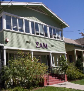 New home · Sigma Alpha Mu, which is currently located on the corner of Royal and West 32nd streets, will move to The Row in fall 2013. - Austin Vogel | Daily Trojan 