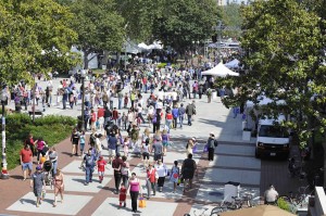 Beyond books · The Los Angeles Times Festival of Books has transcended its original goal of celebrating literature and is now a diverse cultural festival with music, cooking demonstrations, political and culturally relevant discussions. - Courtesy of Los Angeles Times Festival of Books 