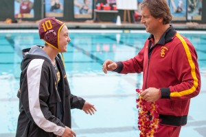 Resume builder · Dominique Sardo (above) and the women’s water polo team are looking to boost their seeding in the NCAA tournament. - Ralf Cheung | Daily Trojan 