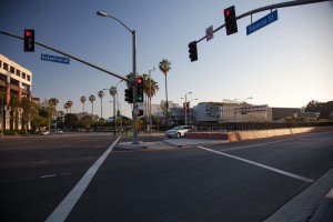 Alarmed · The Dept. of Public Security reacted Monday to a suspicious package near the intersection of Figueroa Street and Exposition Boulevard.  - Ralf Cheung | Daily Trojan 