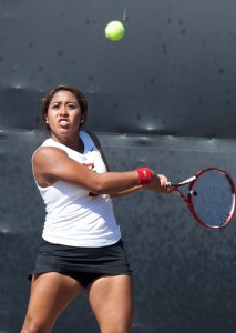 Loaded · Sophomore Sabrina Santamaria is the highest ranked of four USC players who are ranked in the top 60 of the ITA’s current rankings. - Ralf Cheung | Daily Trojan 