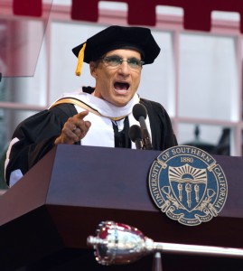 Remix to ignition · Music tycoon and new academy benefactor  Jimmy Iovine speaks to the class of 2014 at last Friday’s ceremony. - Efren Chuong | Daily Trojan 