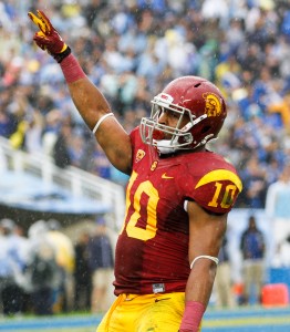 Center of attention · The Trojans will rely on redshirt junior linebacker Hayes Pullard as a fulcrum in   defensive coordinator Clancy Pendergast’s 5-2 scheme as the leading returner on defense with 108 tackles. - Daily Trojan file photo 