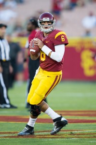 Time to shine · Newly annointed starting quarterback Cody Kessler has completed 18 of his 32 passes for 136 yards for one touchdown this season. - Ralf Cheung | Daily Trojan 