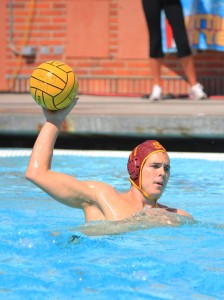 Tripped up · USC saw its 41-game winning streak end against UCLA despite a team-high three goals from senior utility man Mace Rapsey. - Daily Trojan file photo 