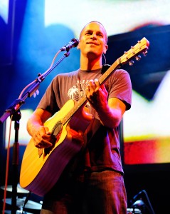 From here to us · Jack Johnson uses the sparse, minimalistic sounds of acoustic guitar in his newest release From Here to Now to You. - Courtesy of bostonherald.com 