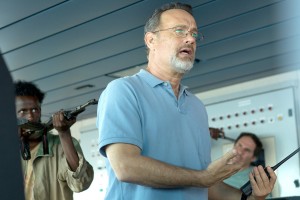 Captivating performance · Captain Phillips is based on the memoir of Captain Richard Phillips, played by Hanks (right). The film depicts hostage negotiations between Somali pirates and the Navy for Phillips’ release. - Courtesy of Sony Pictures Publicity 