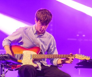 Enough Thunder · James Blake brought the crowd to life with his rich performance at the Hollywood Forever Cemetery Wednesday night.  - Photo courtesy of Henry Laurisch 