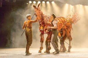 Riding into Los Angeles · War Horse follows the story of Joey, a foal that develops a relationship with Albert, its owner’s son. The horse is sold to the U.S. Cavalry, and Albert enlists in the army to retrieve Joey. - Courtesy of Jamie Loeb 