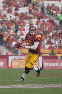 Hot hand · In his last three games, Redshirt sophomore quarterback Cody Kessler has completed 74.7 percent of his passes with four touchdowns. - Ralf Cheung | Daily Trojan 