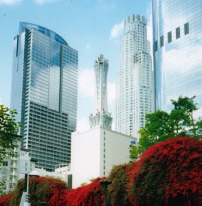 Standing tall · The Los Angeles Conservancy offers walking tours of the Downtown LA skyline for a small fee. The tour highlights L.A.’s architectural diversity and the history behind the city’s buildings. - Photo Courtesy of Los Angeles Conservancy 