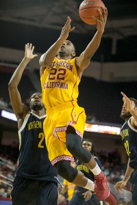 Leading the way · USC junior guard Byron Wesley is averaging a team-high 20.7 points and 9.3 rebounds per game this season. - Ralf Cheung | Daily Trojan 