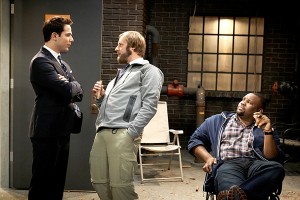 Banking on a hit · Skylar Astin (left) plays investment banker Brody in TBS’ brand new sitcom Ground Floor, which premieres tonight at 10 p.m. - Photo courtesy of Peter Stone 