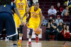 Drive · Junior guard Byron Wesley leads the Trojans wth 17.5 points per game, well above his 10.2 average from last year. Wesley will need to shoot well in order to defeat the dangerous 12-4 Utes. Ralf Cheung | Daily Trojan