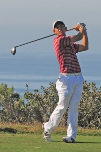 Rookie mistakes · Freshman Rico Hoey struggled at times in this week’s Arizona Intercollegiate. Hoey was seeded No. 1 for the Trojans. - Courtesy of USC Sports information  