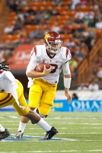 Moving on · Max Wittek stepped in for an injured Matt Barkley at the end of the 2012 season before losing the starting job last season. - Ralf Cheung | Daily Trojan 