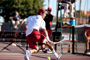 Ace in the hole · Captain Ray Sarmiento helped the Trojans win two national championships during his first two years. After faltering in last year’s NCAA quarterfinals, the senior hopes to lead the Trojans back to the top. - Ralf Cheung | Daily Trojan 