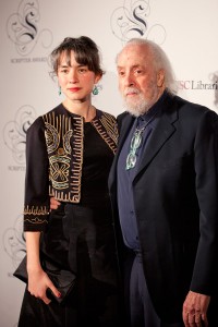 Red carpet · Robert Towne (right) attended the USC Libraries Scripter Award with his daughter, Chiara (left).  - Ralf Cheung | Daily Trojan 